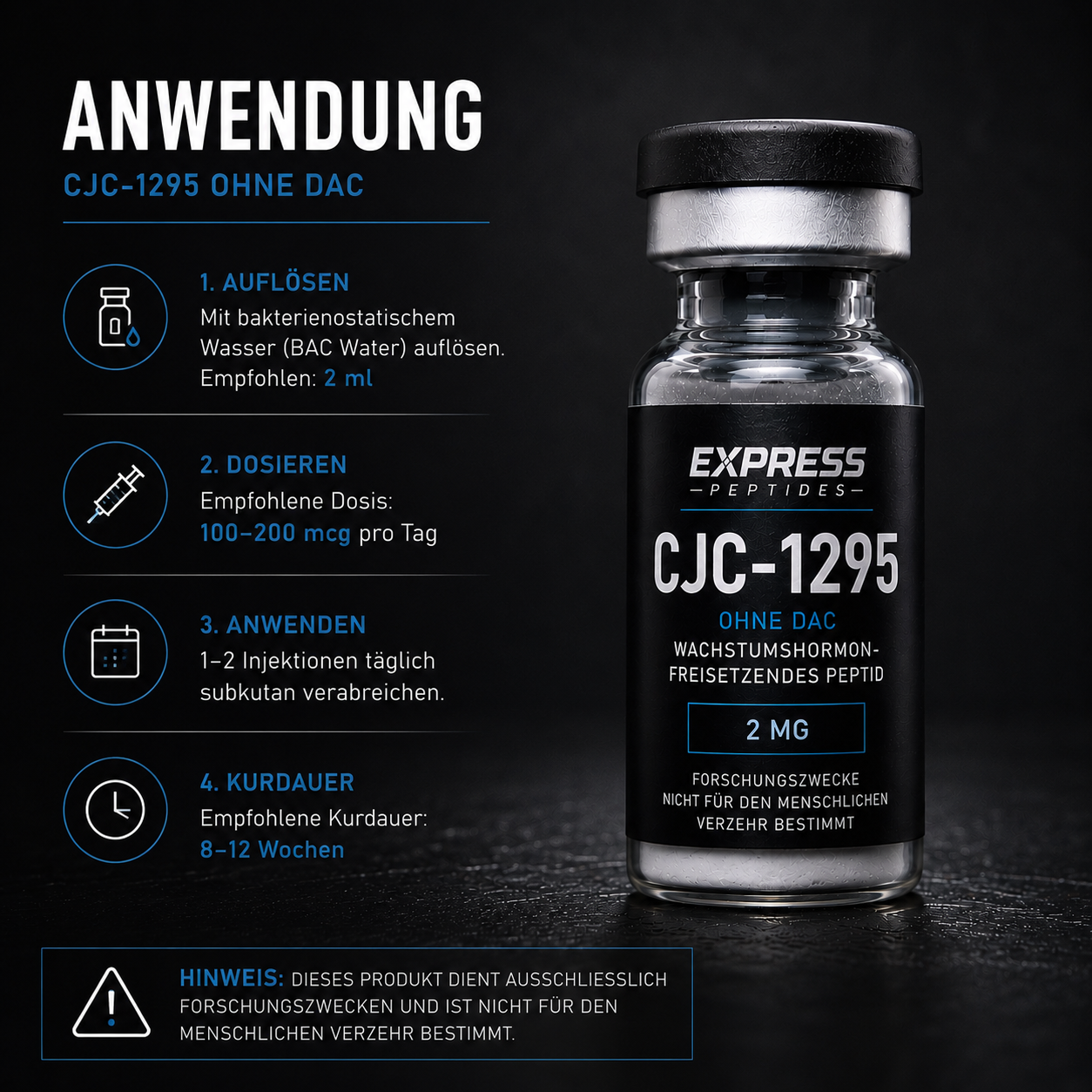 CJC-1295 Peptide 2MG